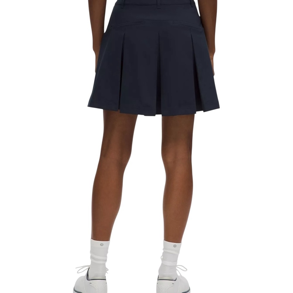 Lululemon Box-Pleat High-Rise Golf Skirt, NWT, True Navy - Picture 3 of 6